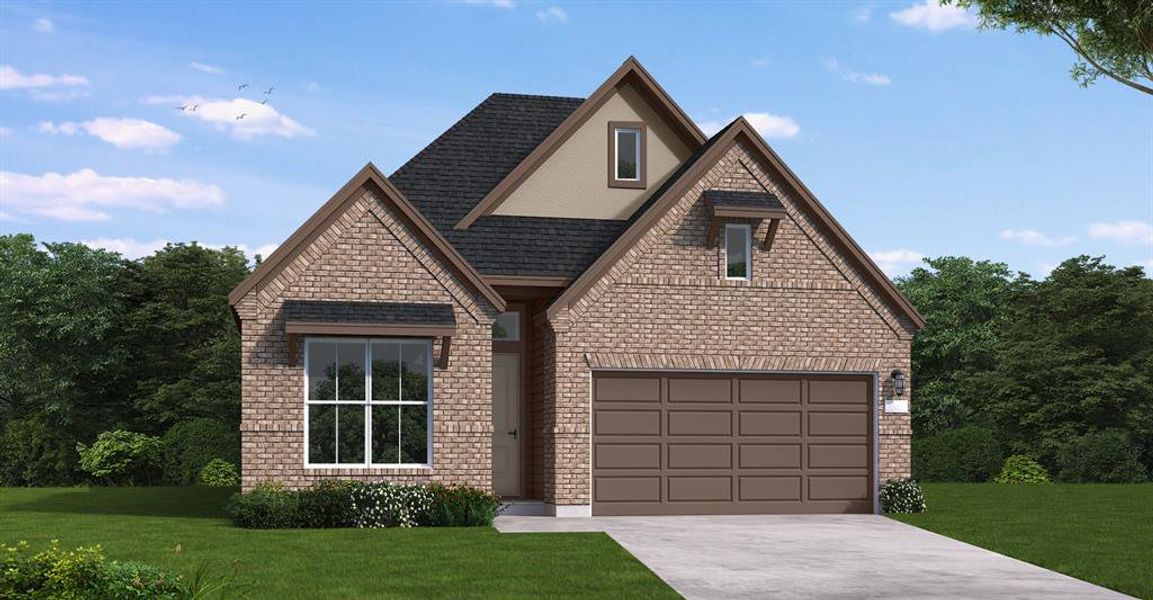 New construction Single-Family house 1215 Carswell Grove Drive, Missouri City, TX 77459 Melissa (2011-HV-35 ELE-B)- photo