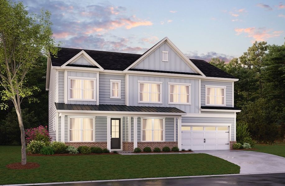 New construction Single-Family house Mitchell, 1009 Balsawood Drive, Durham, NC 27705 - photo