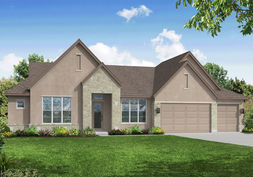 New construction Single-Family house Ashlyn, Montana Pass, San Antonio, TX 78260 - photo