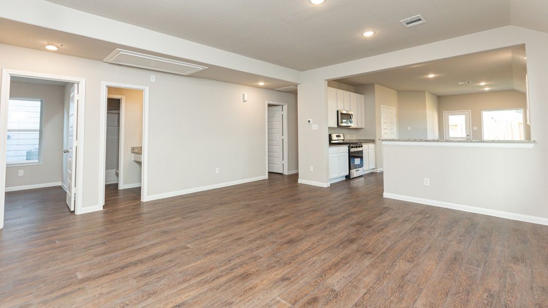 Family Room to Kitchen