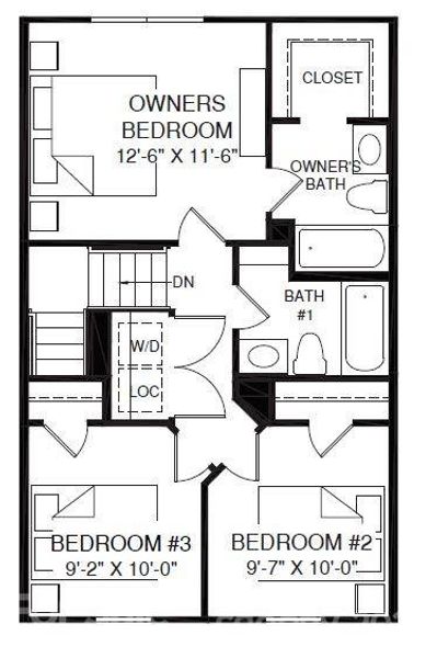 Juniper Floor Plan. Upper Floor