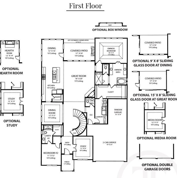 New construction Single-Family house Plan 5042, 2961 Meadow Dell Drive, Prosper, TX 75078 - photo