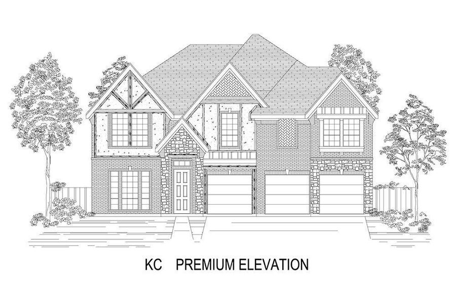 New construction Single-Family house 3840 Poppywood Road, Little Elm, TX 75068 Boston 2F (w/Media)- photo