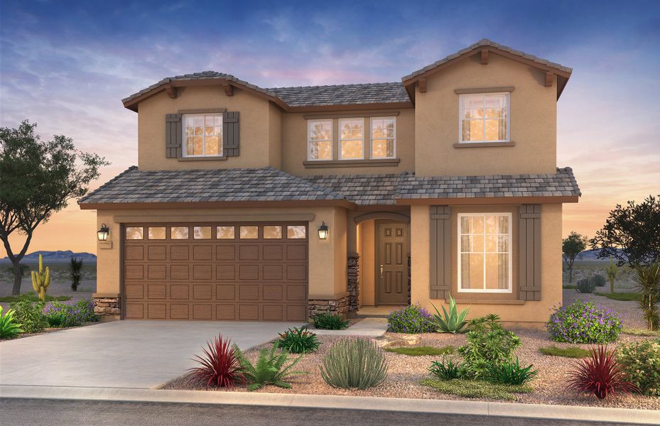New construction Single-Family house Horizon, 27565 North 71st Avenue, Peoria, AZ 85383 - photo