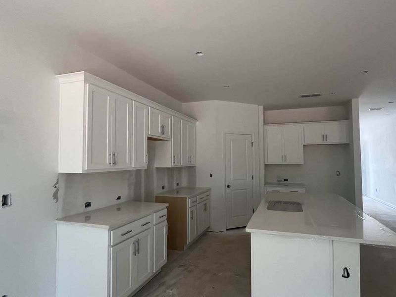 Kitchen featuring Coastal Collection Finishes Construction Progress