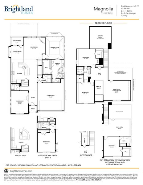 New construction Single-Family house Premier Series - Magnolia, Ridgecrest Lane, Sherman, TX 75092 - photo
