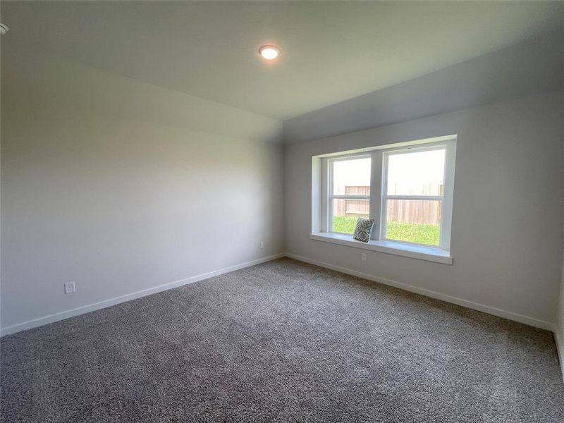 Primary Bedroom with Window Box Seating Area