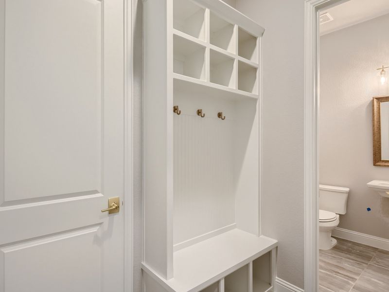 Plan 853 Mud Room Representative Photo