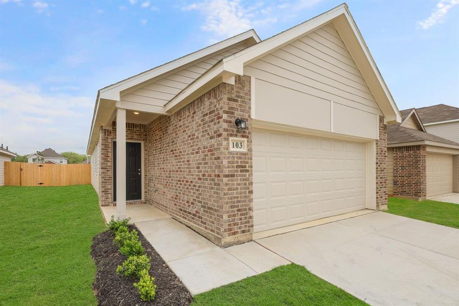 New construction Single-Family house 103 Musgrove Road, Everman, TX 76140 Newcastle- photo