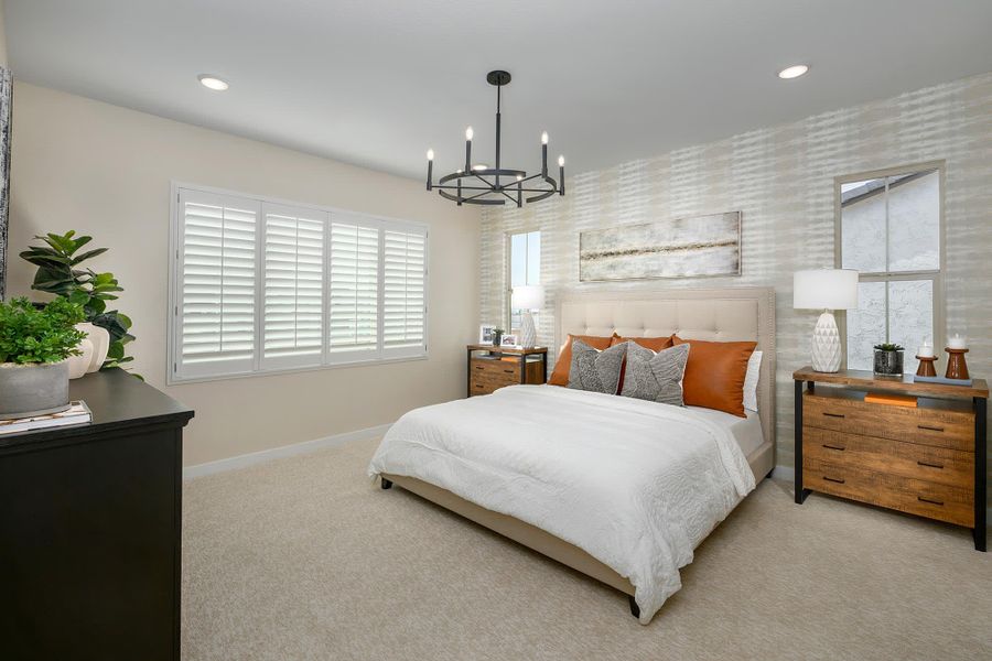 Primary Bedroom | Davidson | Rev at Eastmark | Mesa, AZ | Landsea Homes