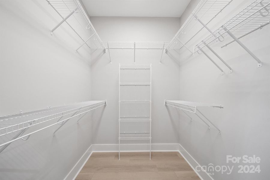 Primary bedroom closet