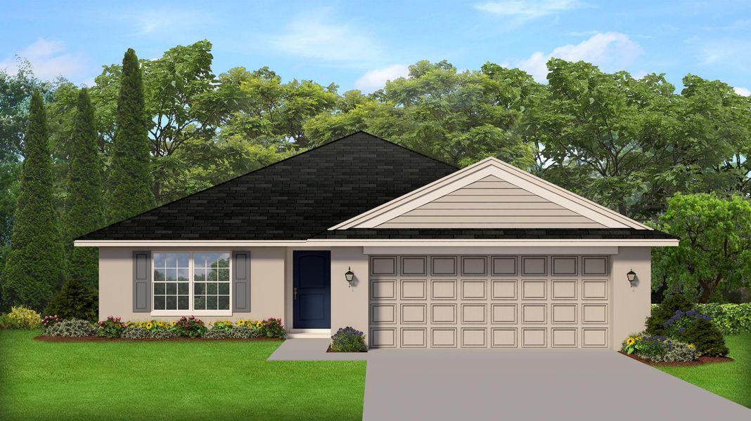 New construction Single-Family house 1368, 6442 East Turner Camp Road, Inverness, FL 34453 - photo