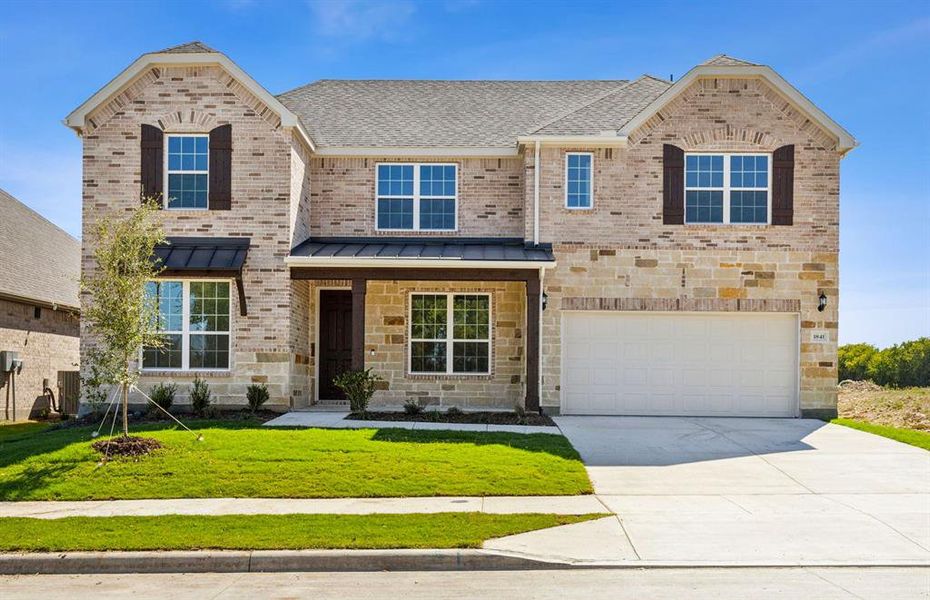 NEW CONSTUCTION: Beautiful two-story home available at Wellington in Fort Worth