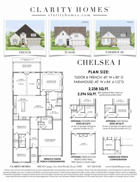 New construction Single-Family house Chelsea I, 101 Observation Drive W, Aledo, TX 76008 - photo