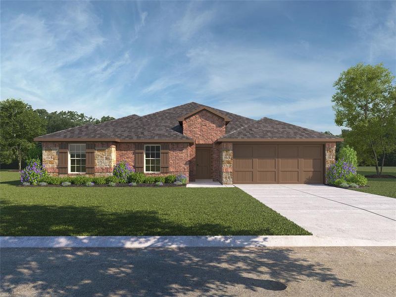 New construction Single-Family house 1321 Boulder Drive, Cedar Hill, TX 75104 EUREKA- photo