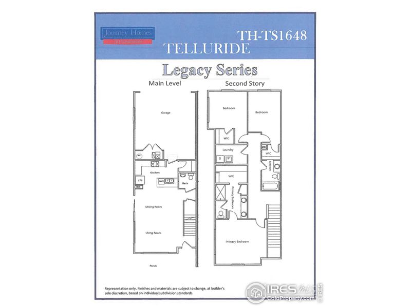 New construction Townhouse house 6933 4Th St, Unit 1, Greeley, CO 80634 The Telluride- photo