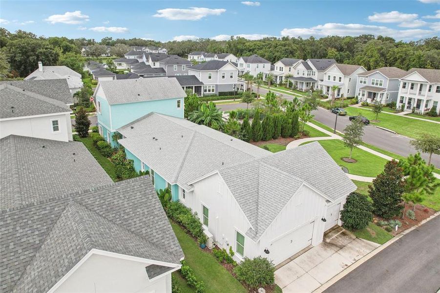 Aerial View from Back of Home