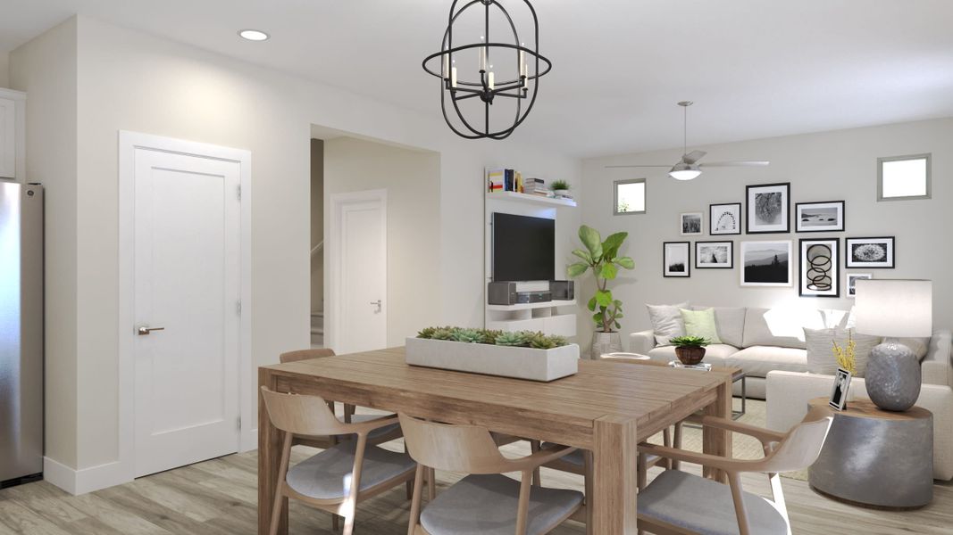 Dining Room | Antelope | Bentridge – Canyon Series | New Homes in Buckeye, AZ | Landsea Homes