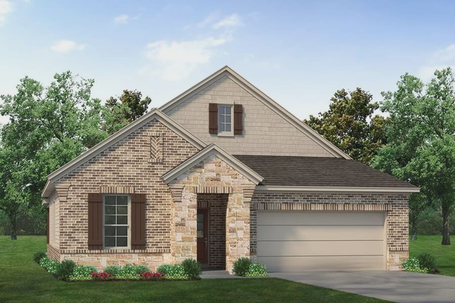 New construction Single-Family house 3514 Austin Street, Gainesville, TX 76240 San Gabriel II- photo