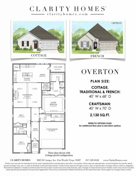 New construction Single-Family house Overton, 628 Godley Ranch, Godley, TX 76044 - photo