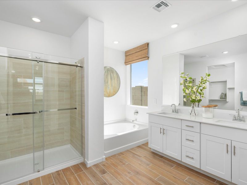 Bathroom in Lark Floorplan at Silva Farms