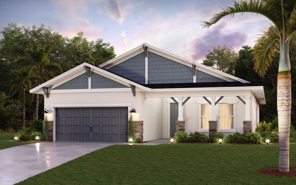 New construction Single-Family house The Brighton, 8510 Arrow Creek Drive, Parrish, FL 34219 - photo