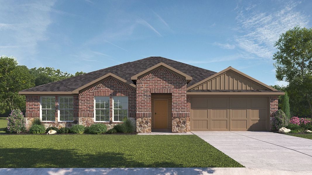 New construction Single-Family house X50C Coleman, 308 Pleasant Hill Lane, Fate, TX 75189 - photo