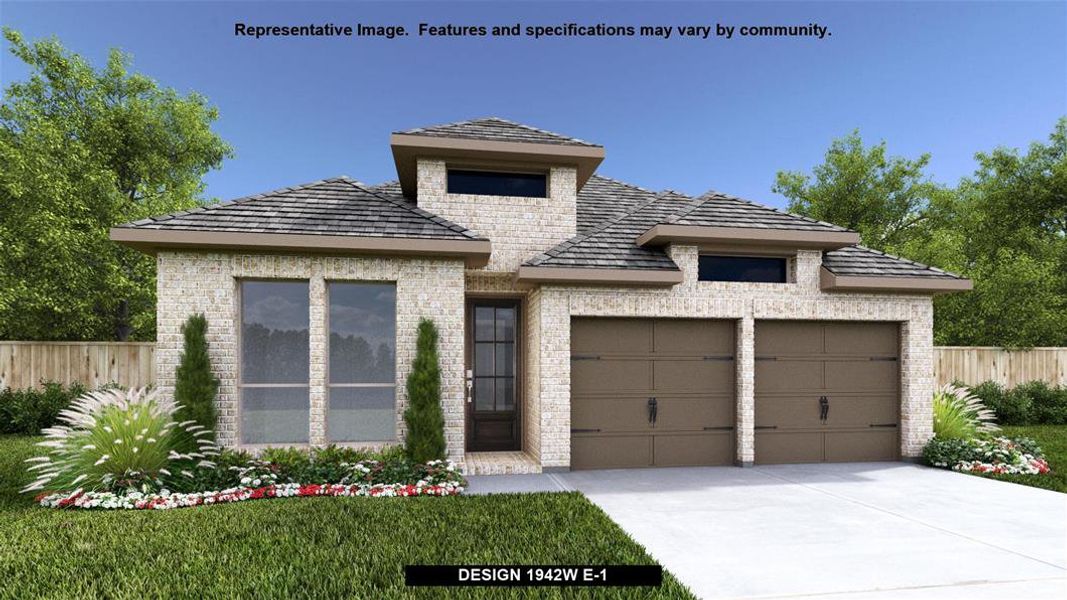 New construction Single-Family house 5039 Country Meadows Trail, Manvel, TX 77583 Design 1942W- photo