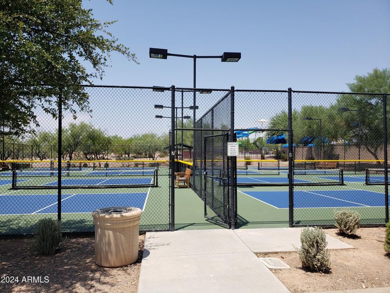 Pickelball Courts Continued