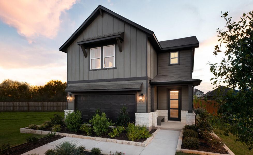 New construction Single-Family house Barton, 109 Travis Lane, Liberty Hill, TX 78642 - photo