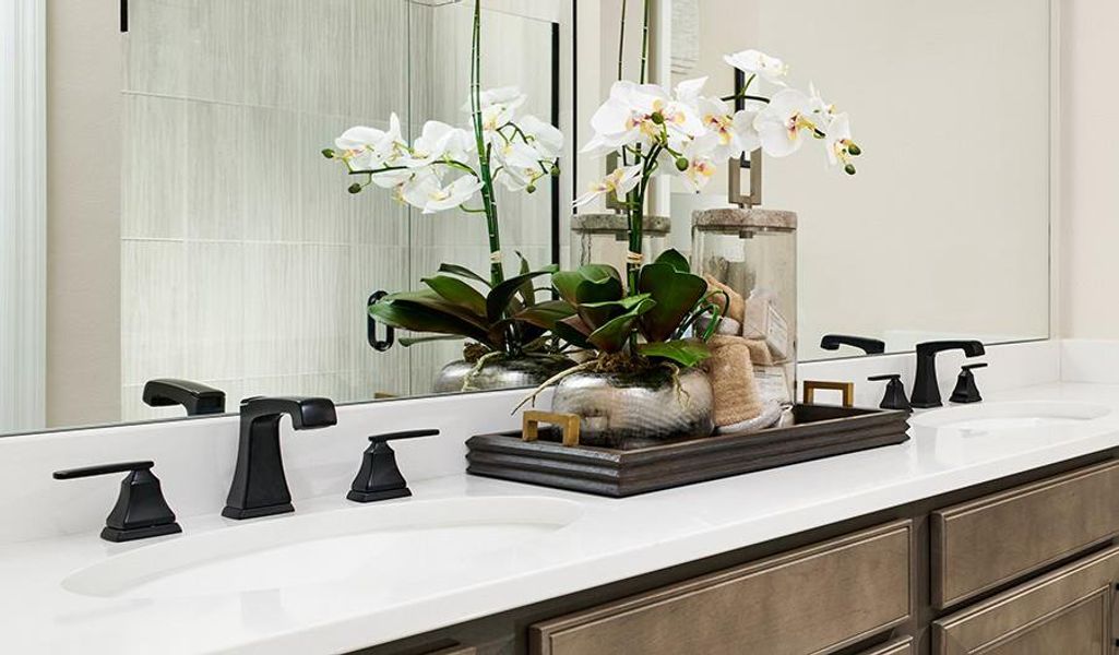 Dual Vanities in Primary Bathroom - Representative Photo