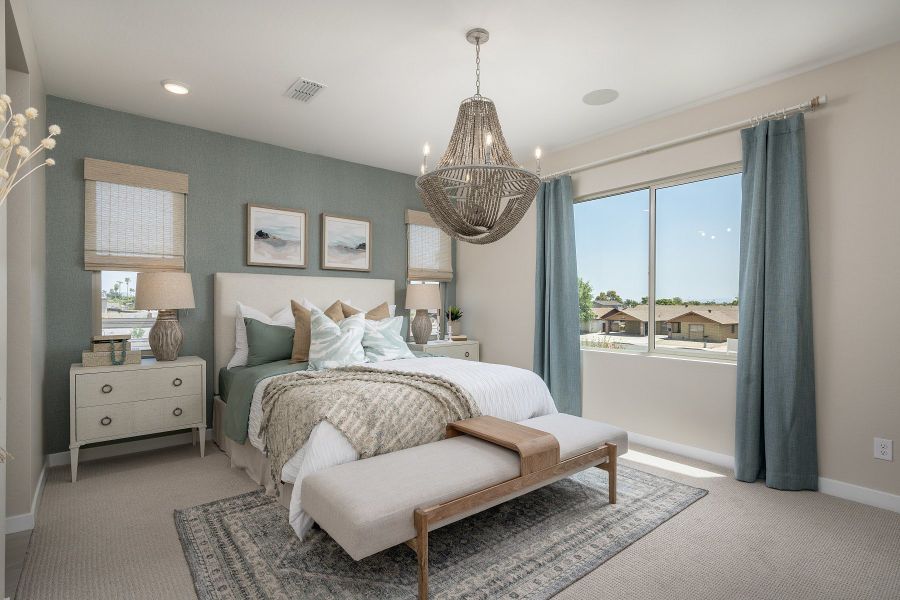 Primary Bedroom | Christopher | Marlowe | New Homes in Glendale, AZ | Landsea Homes