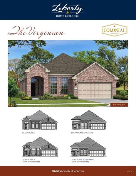 New construction Single-Family house 21450 Somerset Shores Crossing, Kingwood, TX 77339 The Virginian- photo