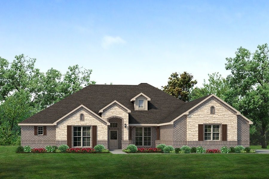 New construction Single-Family house San Marcos, 2101 Crystal Palace Boulevard, Alvarado, TX 76009 - photo