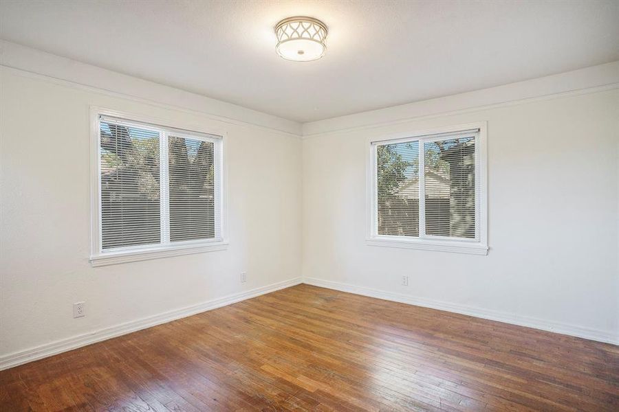 Guest Room- wood flooring