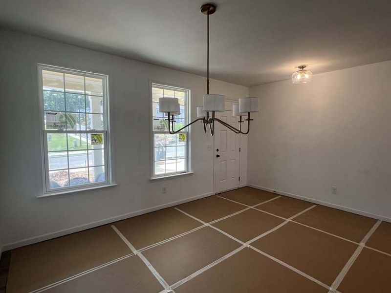 Dining Room Construction Progress