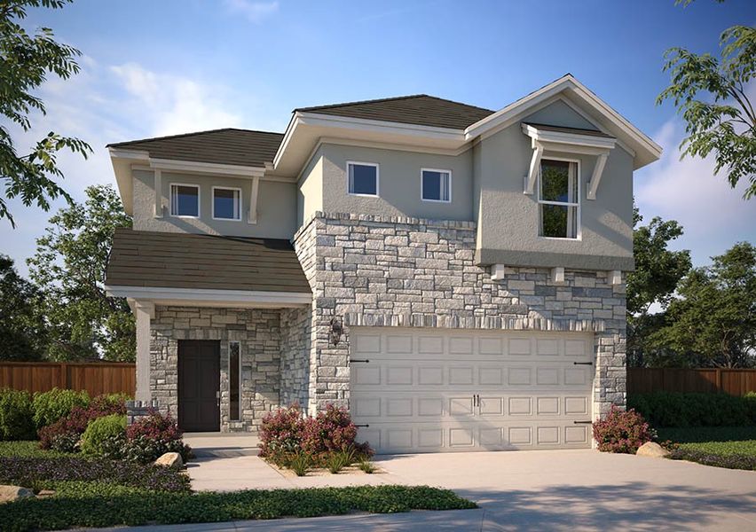 New construction Single-Family house Conchos, 9808 Dawn Pearl Drive, Austin, TX 78748 - photo