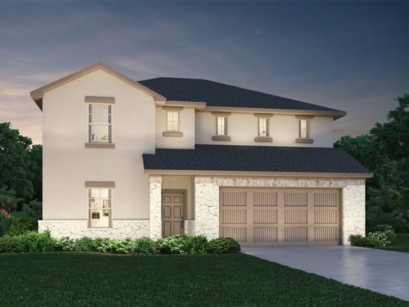 New construction Single-Family house 17516 Caldera Way, Manor, TX 78653 - photo