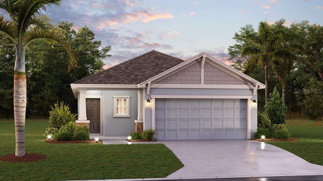 New construction Single-Family house 1402 Deepwater Circle, Eagle Lake, FL 33839 Annapolis- photo
