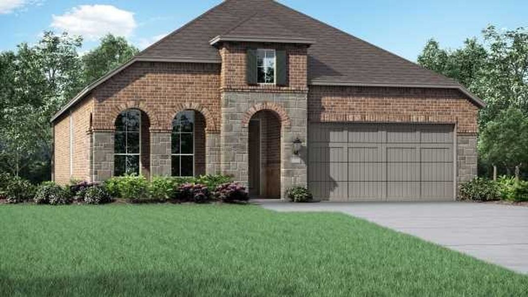 New construction Single-Family house Amberley Plan, 3807 Los Altos Boulevard, Sherman, TX 75090 - photo