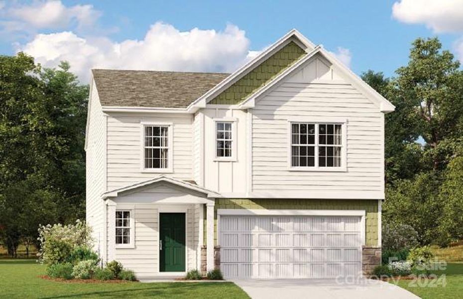 New construction Single-Family house 166 Hanging Rock Trail, Unit SF 107, Statesville, NC 28625 Crane- photo