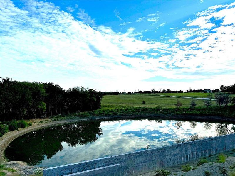 Property view of water with a rural view