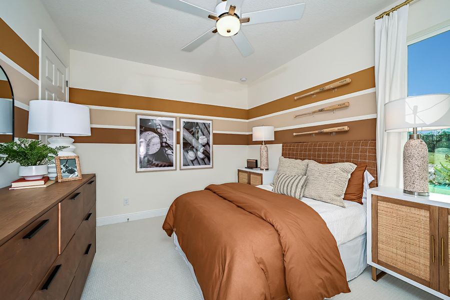 Bedroom 3 | Brentwood Executive | Park View at the Hills in Minneola, Florida | Landsea Homes