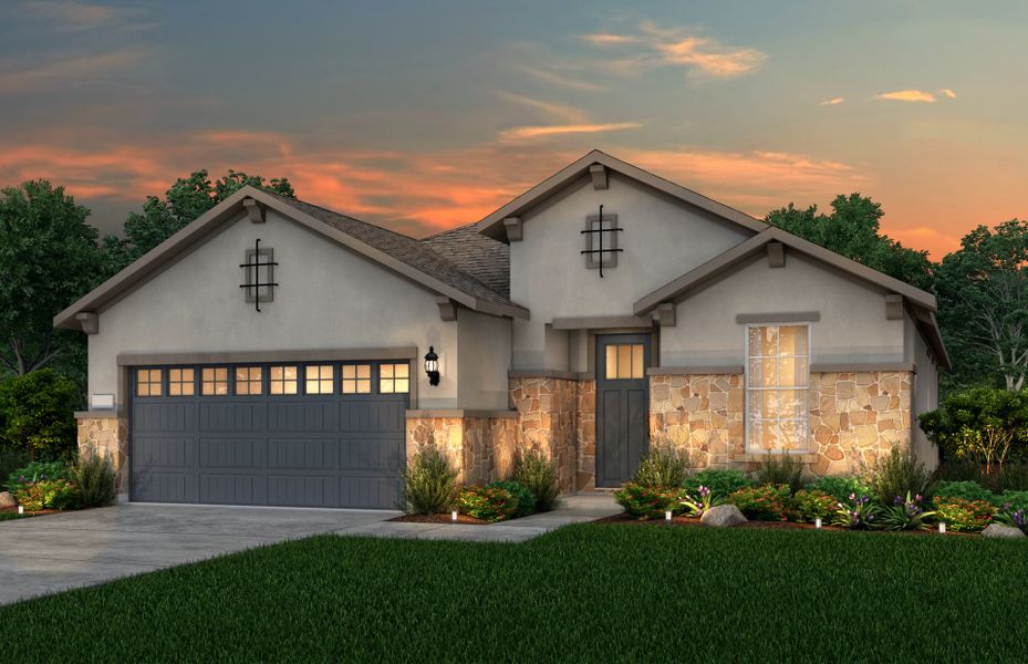 New construction Single-Family house Mainstay Distinctive, 104 Jasmine Lane, Marble Falls, TX 78654 - photo