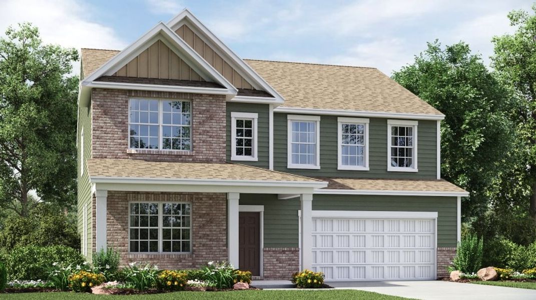 New construction Single-Family house Edgecomb, 1005 Lookout Shoals Drive, Fort Mill, SC 29715 - photo