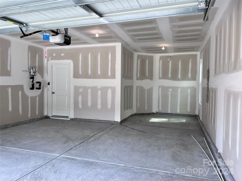 2-Car Garage with Storage Area