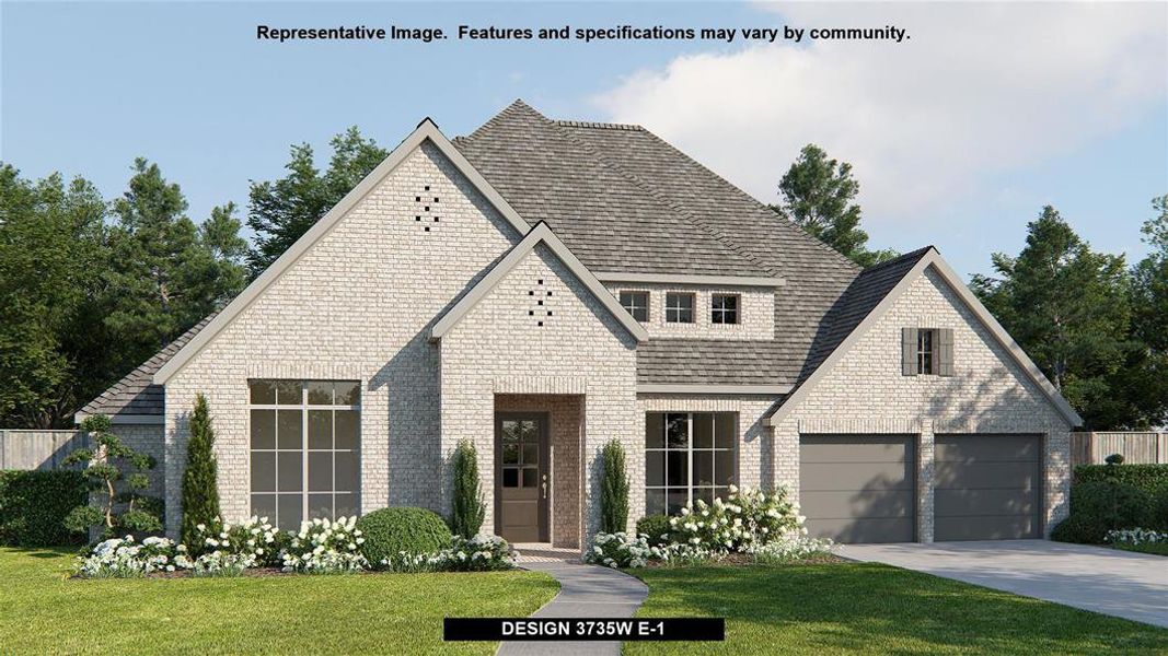New construction Single-Family house Design 3735W, 3105 North Farm To Market 565 Road, Mont Belvieu, TX 77523 - photo