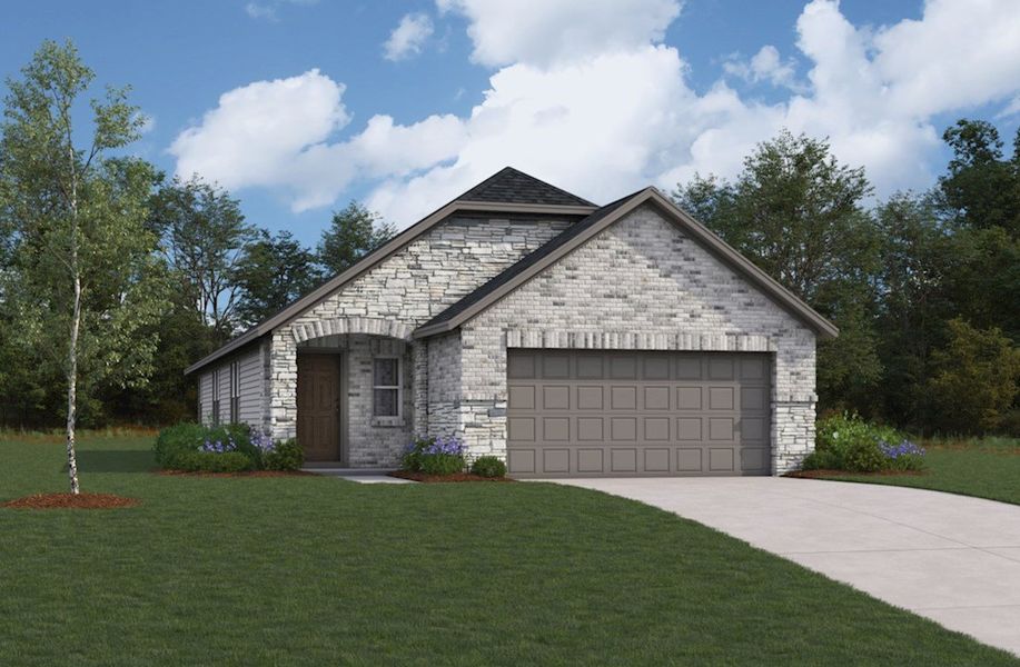 New construction Single-Family house Austin, 204 Orchard Laurel Drive, Alvin, TX 77511 - photo