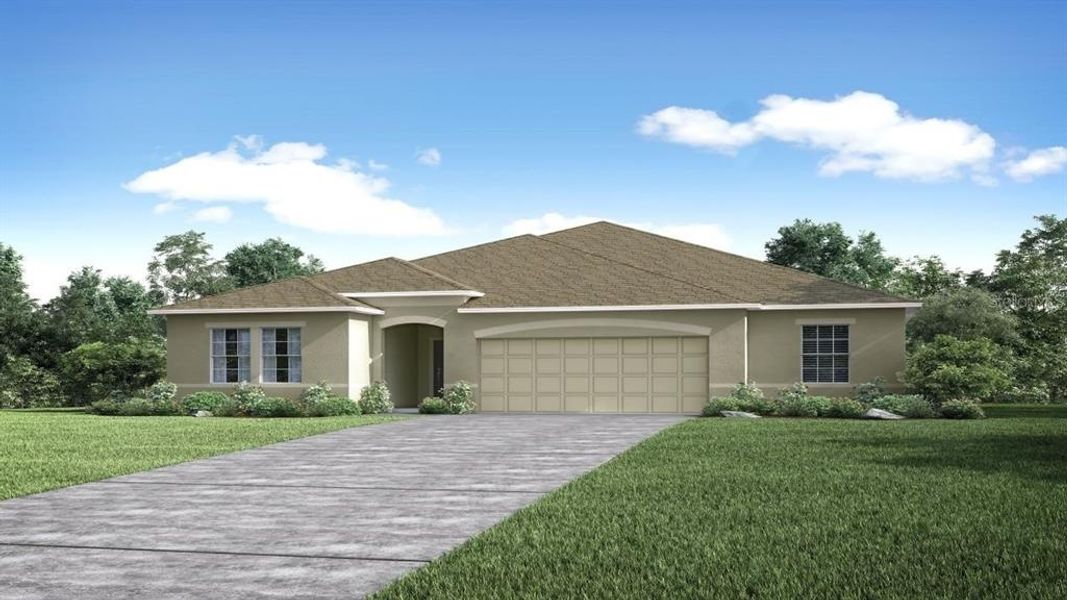 New construction Single-Family house 4960 Lyric Drive, Groveland, FL 34736 The Huntington- photo