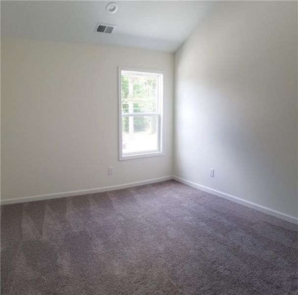 First Guest Bedroom with Vaulted ceiling